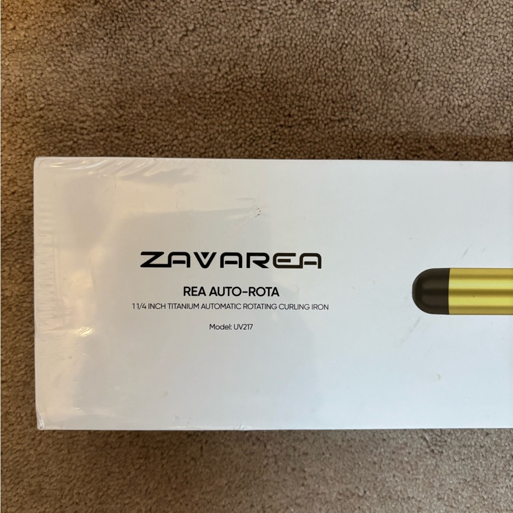 Zavarea 1.25 inch Lavender Automatic Rolling Hair Curling Iron - Picture 4 of 6